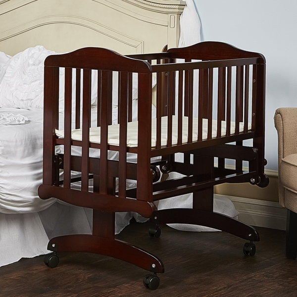 Harriet Bee Dufault Gliding Cradle with Mattress & Reviews Wayfair